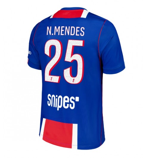 Paris Saint-Germain Nuno Mendes #25 Kotipaita 2026-27 Lyhythihainen Paris Saint-Germain Nuno Mendes #25 Kotipaita 2026-27 Lyhythihainen